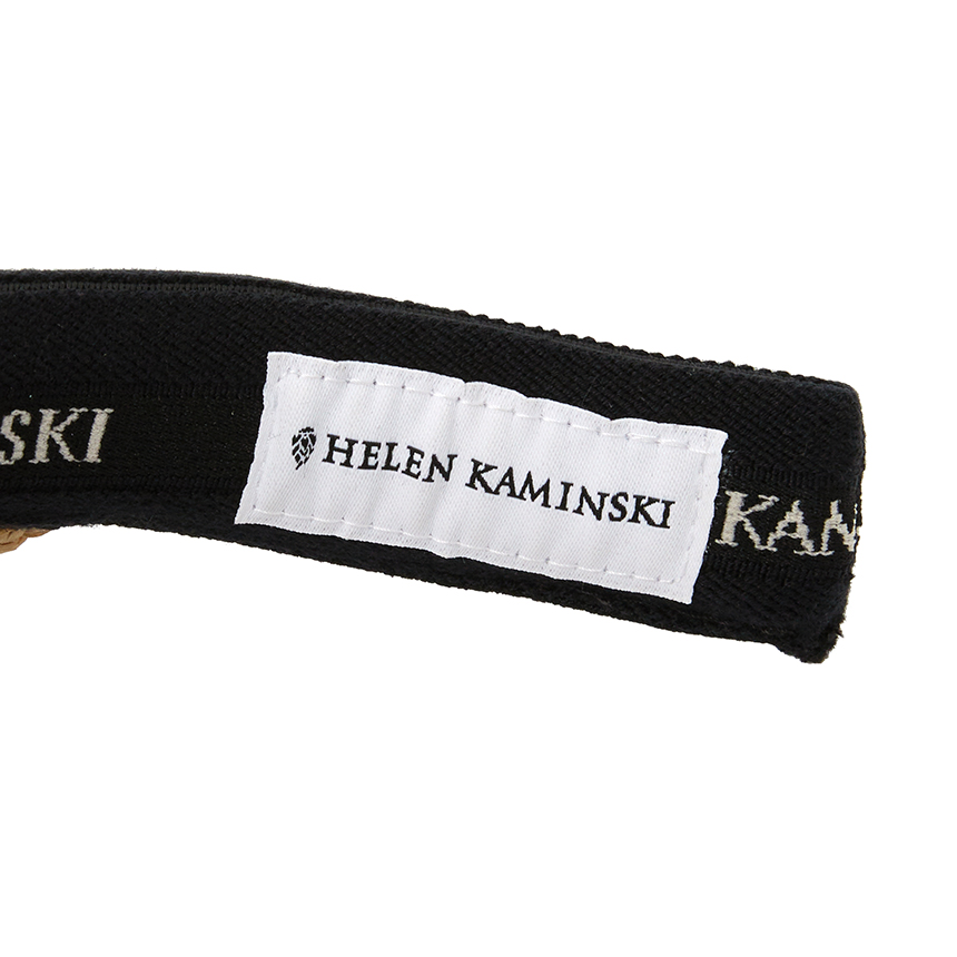 헬렌카민스키(HELEN KAMINSKI) 비앙카 여성 바이저 HAT52491 NATURAL BLACK