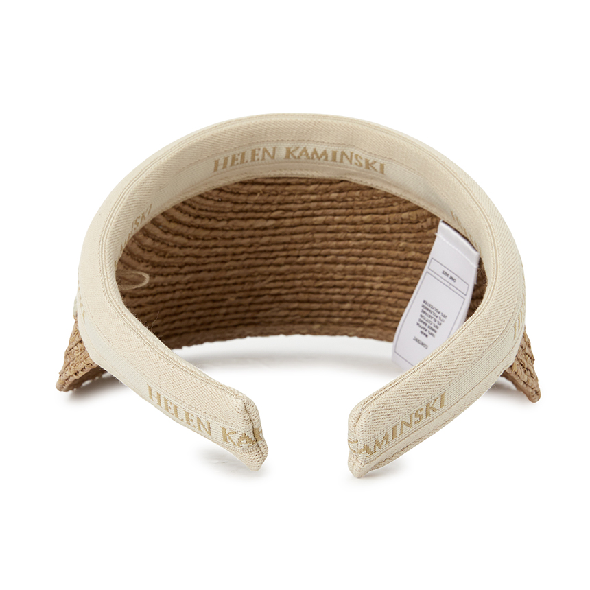 헬렌카민스키(HELEN KAMINSKI) 비앙카 여성 바이저 HAT52491 NOUGAT NATURAL