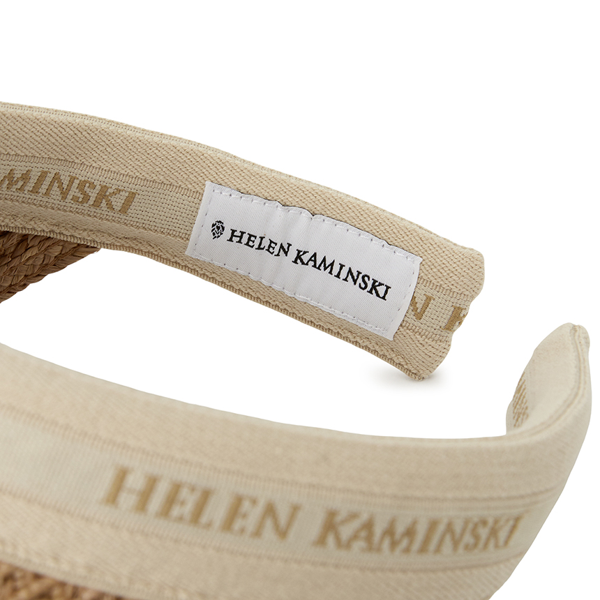 헬렌카민스키(HELEN KAMINSKI) 비앙카 여성 바이저 HAT52491 NOUGAT NATURAL