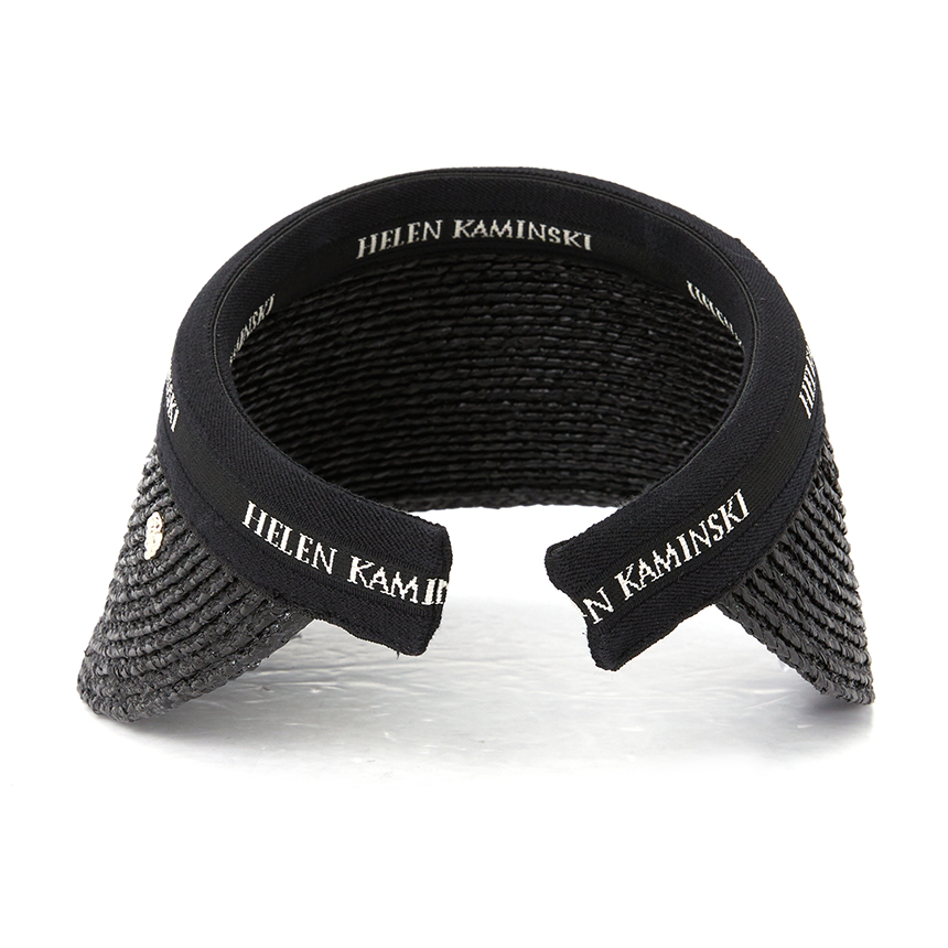헬렌카민스키(HELEN KAMINSKI) 비앙카 12 여성 바이저 HAT52493 CHARCOAL BLACK