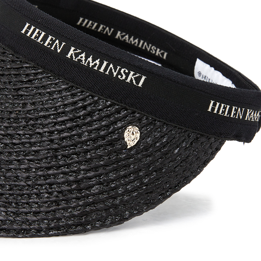 헬렌카민스키(HELEN KAMINSKI) 비앙카 12 여성 바이저 HAT52493 CHARCOAL BLACK