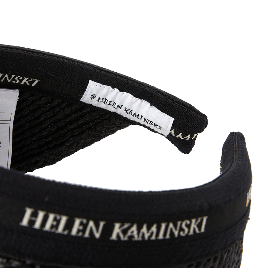헬렌카민스키(HELEN KAMINSKI) 비앙카 12 여성 바이저 HAT52493 CHARCOAL BLACK