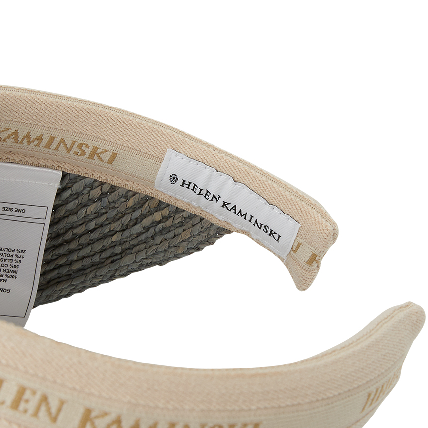 헬렌카민스키(HELEN KAMINSKI) 비앙카 12 여성 바이저 HAT52493 ECLIPSE MELANGE NATURAL
