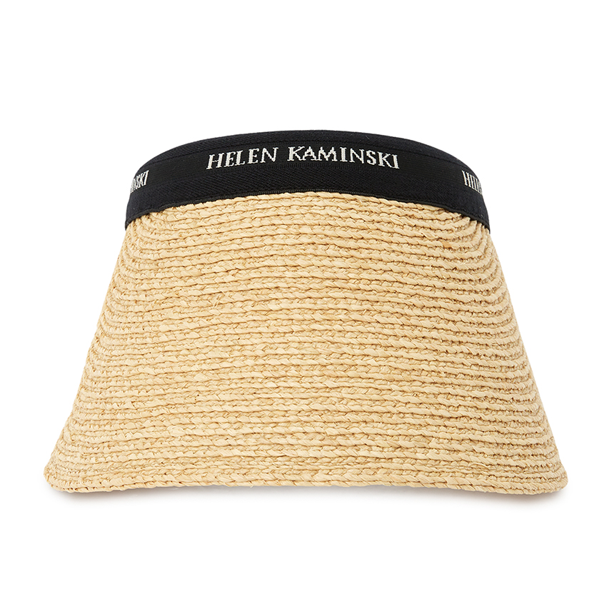 헬렌카민스키(HELEN KAMINSKI) 비앙카 12 여성 바이저 HAT52493 NATURAL BLACK