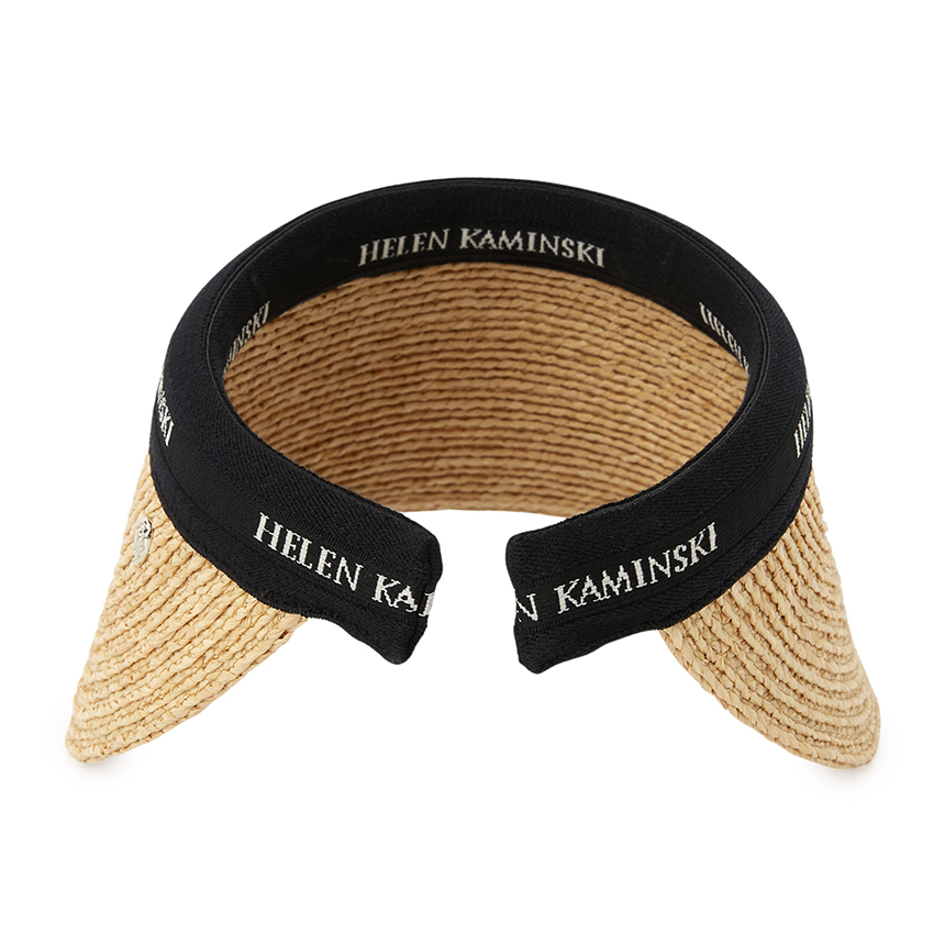 헬렌카민스키(HELEN KAMINSKI) 비앙카 12 여성 바이저 HAT52493 NATURAL BLACK