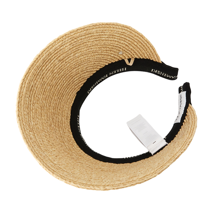 헬렌카민스키(HELEN KAMINSKI) 비앙카 12 여성 바이저 HAT52493 NATURAL BLACK
