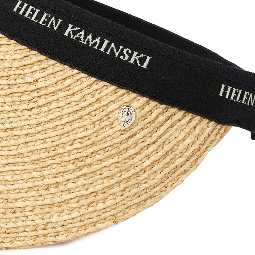 헬렌카민스키(HELEN KAMINSKI) 비앙카 12 여성 바이저 HAT52493 NATURAL BLACK