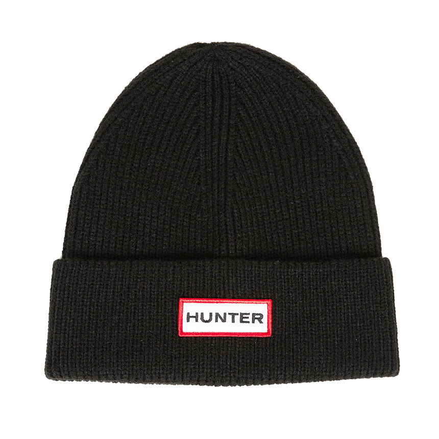 헌터(HUNTER) 목도리 비니 세트 (남여공용) HXRU0047251 BLK