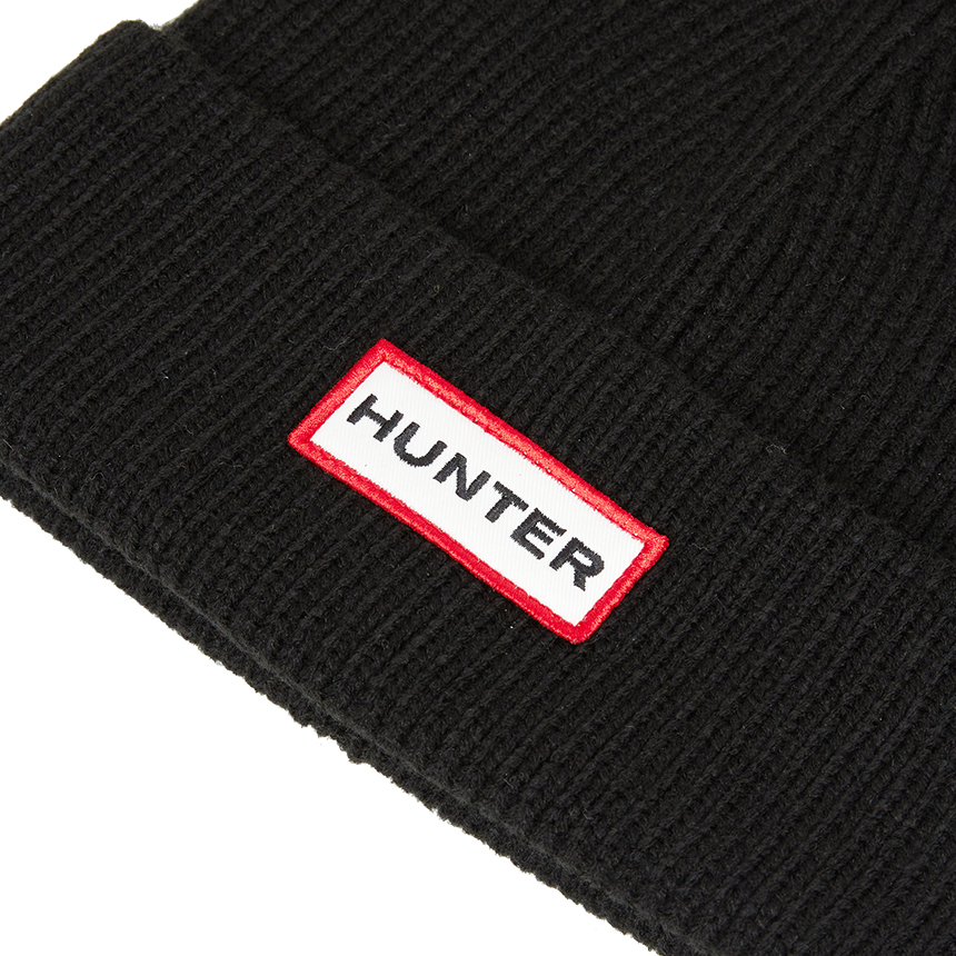 헌터(HUNTER) 목도리 비니 세트 (남여공용) HXRU0047251 BLK