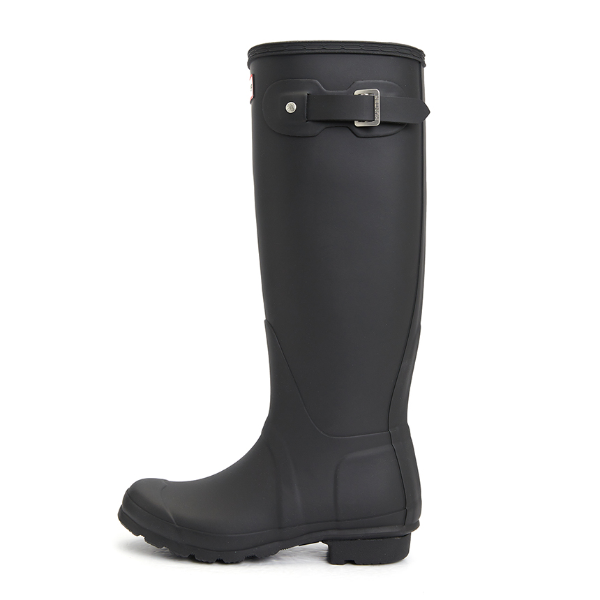 헌터(HUNTER) 스크래치 오리지널 톨 여성 레인부츠 WFT1000RMA BLK SB_WFT1000RMA BLK_106