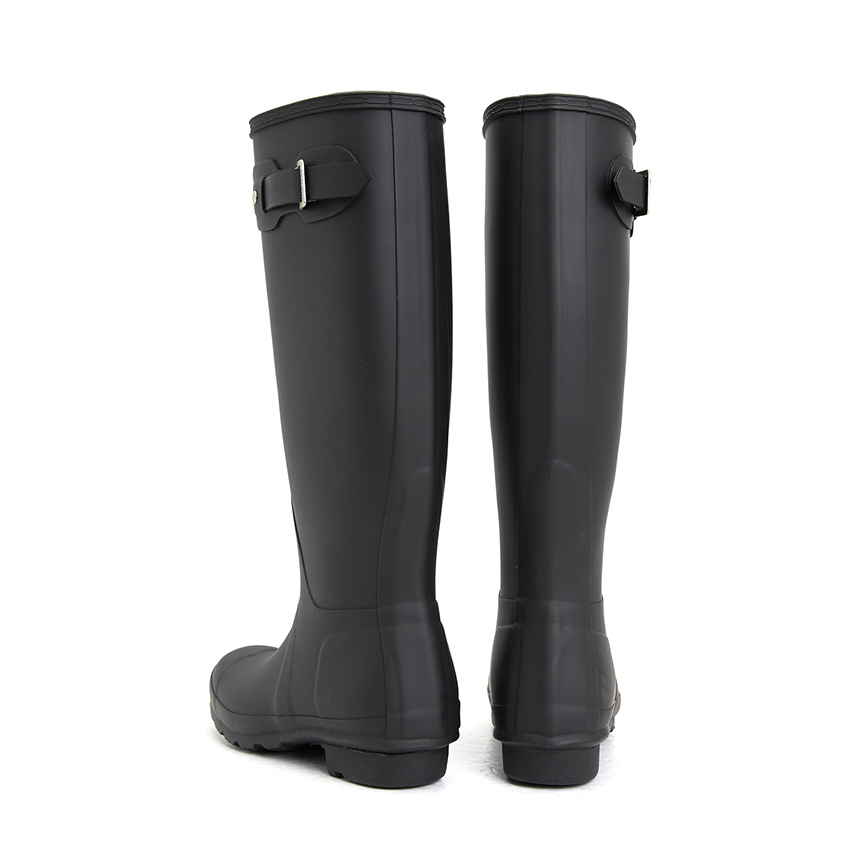 헌터(HUNTER) 스크래치 오리지널 톨 여성 레인부츠 WFT1000RMA BLK SB_WFT1000RMA BLK_106