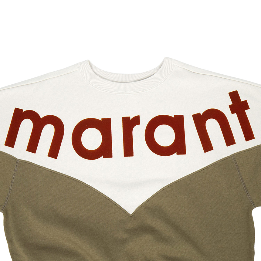 이자벨마랑(ISABEL MARANT) 휴스턴 여성 기모 맨투맨 SW0006FA A1M08E ECDK