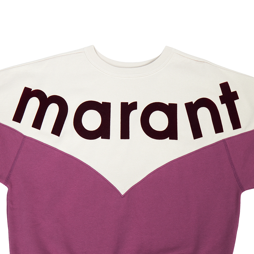 이자벨마랑(ISABEL MARANT) 휴스턴 여성 기모 맨투맨 SW0006FA A1M08E ECRY