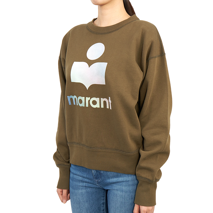 이자벨마랑(ISABEL MARANT) 모빌리 여자 긴팔 기모 맨투맨 티셔츠 SW0273 22A043E 67KI
