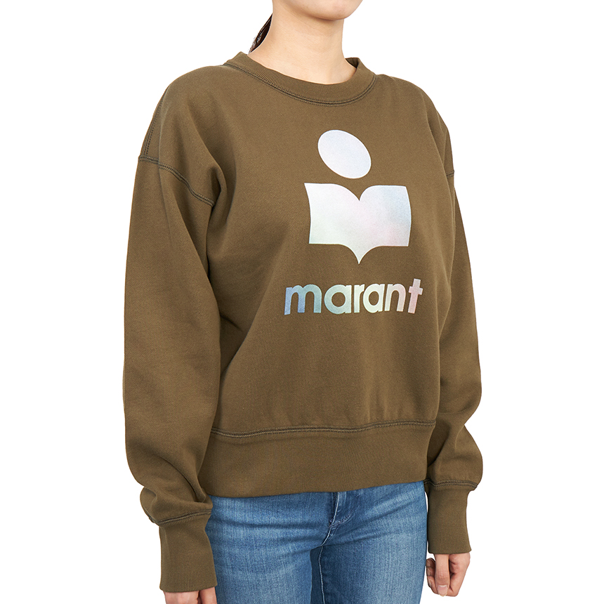 이자벨마랑(ISABEL MARANT) 모빌리 여자 긴팔 기모 맨투맨 티셔츠 SW0273 22A043E 67KI