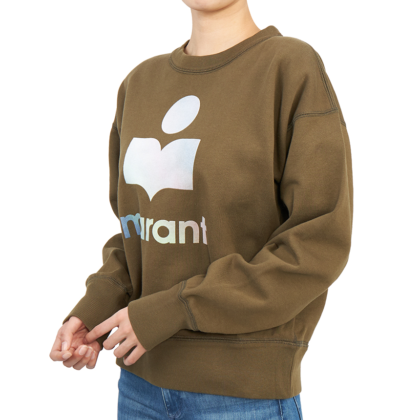 이자벨마랑(ISABEL MARANT) 모빌리 여자 긴팔 기모 맨투맨 티셔츠 SW0273 22A043E 67KI