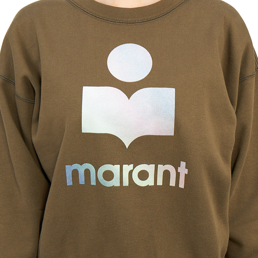 이자벨마랑(ISABEL MARANT) 모빌리 여자 긴팔 기모 맨투맨 티셔츠 SW0273 22A043E 67KI
