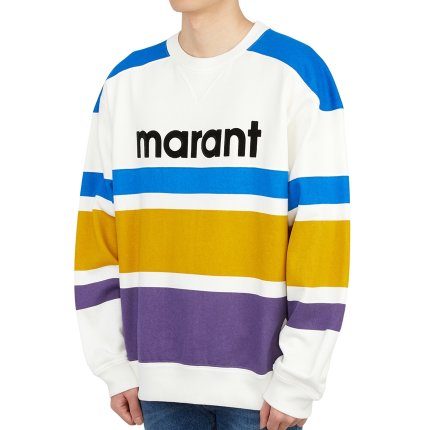 이자벨마랑(ISABEL MARANT) 이자벨마랑 남성 맨투맨 긴팔티셔츠 SW0329 22A051H 30BU SW0329 22A051H 30BU