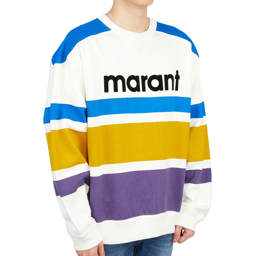 이자벨마랑(ISABEL MARANT) 이자벨마랑 남성 맨투맨 긴팔티셔츠 SW0329 22A051H 30BU SW0329 22A051H 30BU