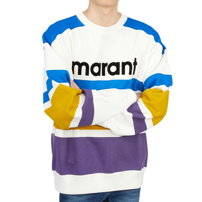 이자벨마랑(ISABEL MARANT) 이자벨마랑 남성 맨투맨 긴팔티셔츠 SW0329 22A051H 30BU SW0329 22A051H 30BU