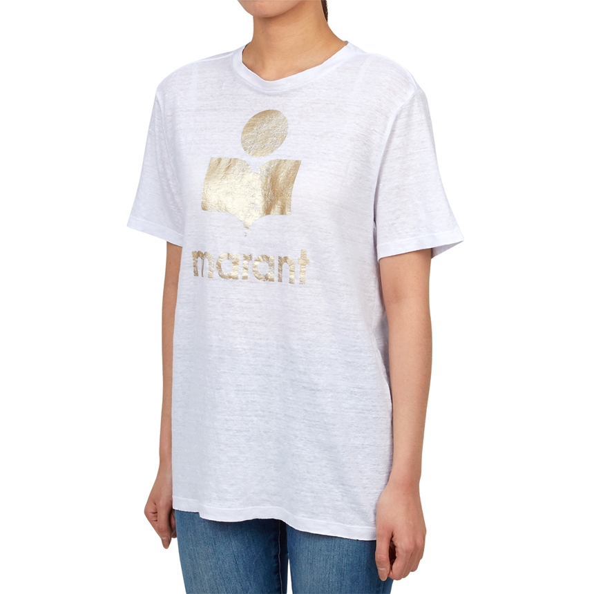이자벨마랑(ISABEL MARANT) 즈웰 여성 반팔티셔츠 TS0001FB A1N10E WHLG