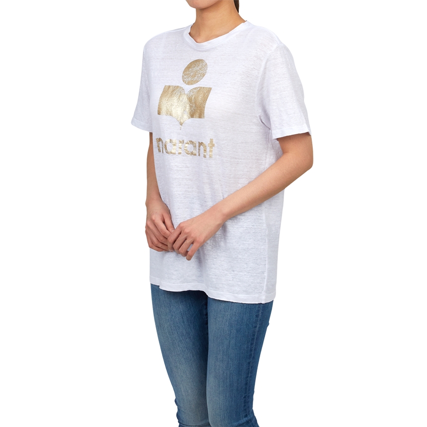 이자벨마랑(ISABEL MARANT) 즈웰 여성 반팔티셔츠 TS0001FB A1N10E WHLG