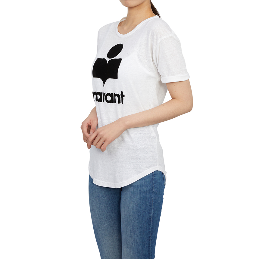 이자벨마랑(ISABEL MARANT) 콜디 여자 반팔티셔츠 TS0004FA A1N09E 20WH