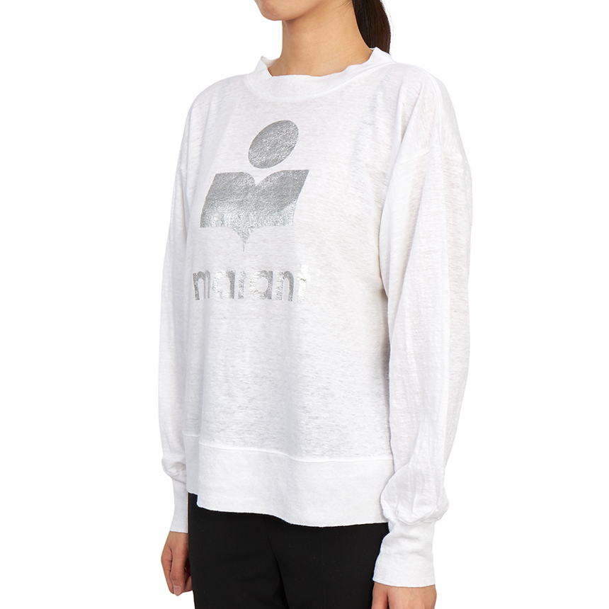 이자벨마랑(ISABEL MARANT) 클로위아 여자 긴팔티셔츠 TS0005FA A1N10E 20WH