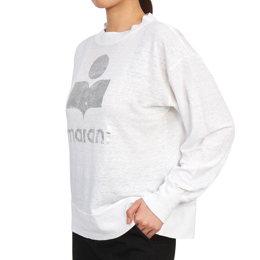 이자벨마랑(ISABEL MARANT) 클로위아 여자 긴팔티셔츠 TS0005FA A1N10E 20WH