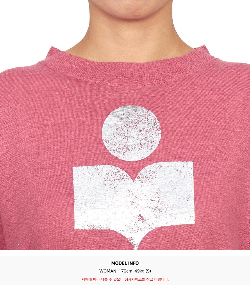 이자벨마랑(ISABEL MARANT) 클로위아 여성 긴팔티셔츠 TS0005FA A1N10E AKSI