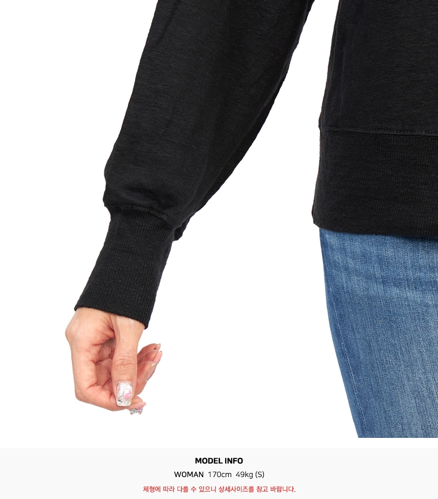 이자벨마랑(ISABEL MARANT) 클로위아 여자 린넨 긴팔티셔츠 TS0327 22A059E MDBK