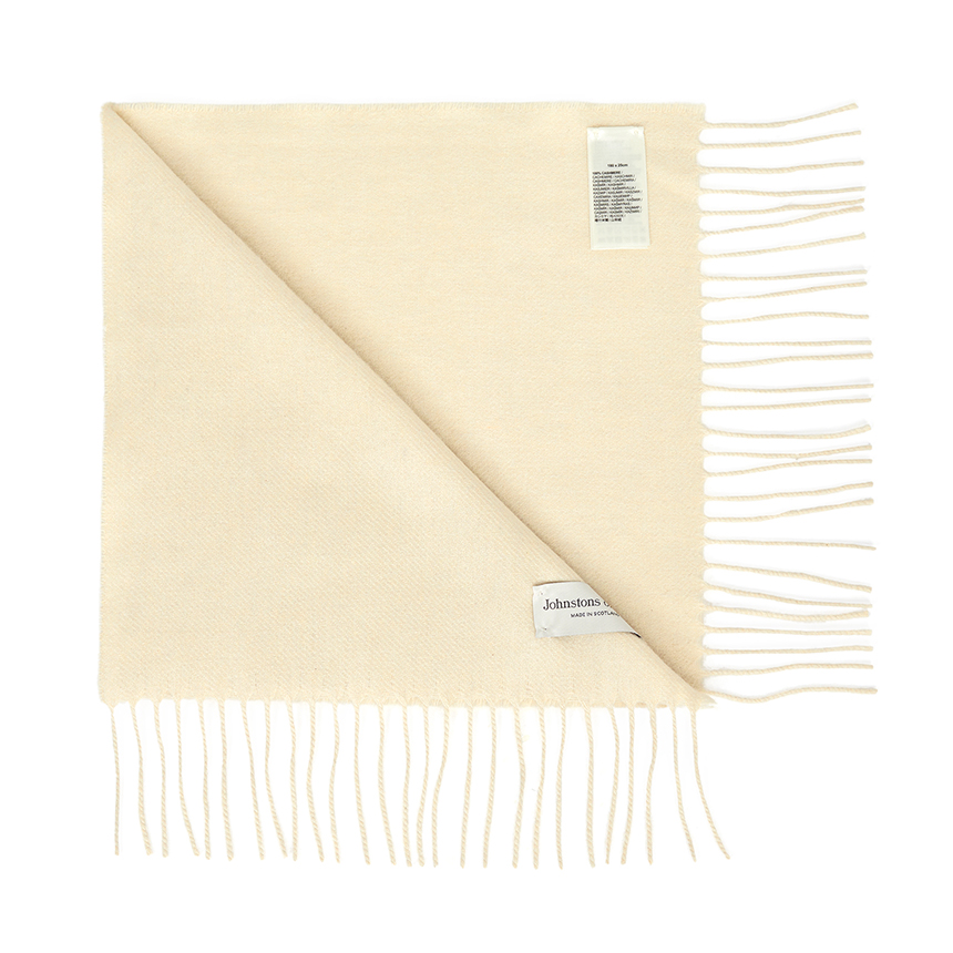존스톤스 오브 엘긴(JOHNSTONS OF ELGIN) 캐시미어 목도리 (남여공용) HB0167 BLONDE