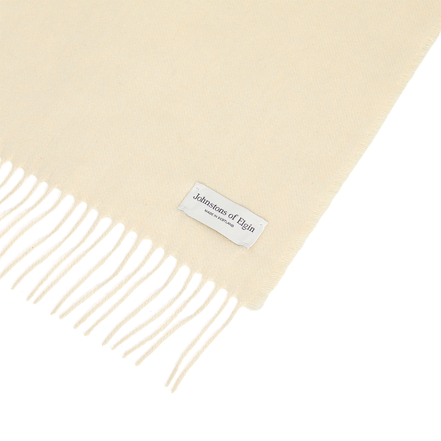 존스톤스 오브 엘긴(JOHNSTONS OF ELGIN) 캐시미어 목도리 (남여공용) HB0167 BLONDE