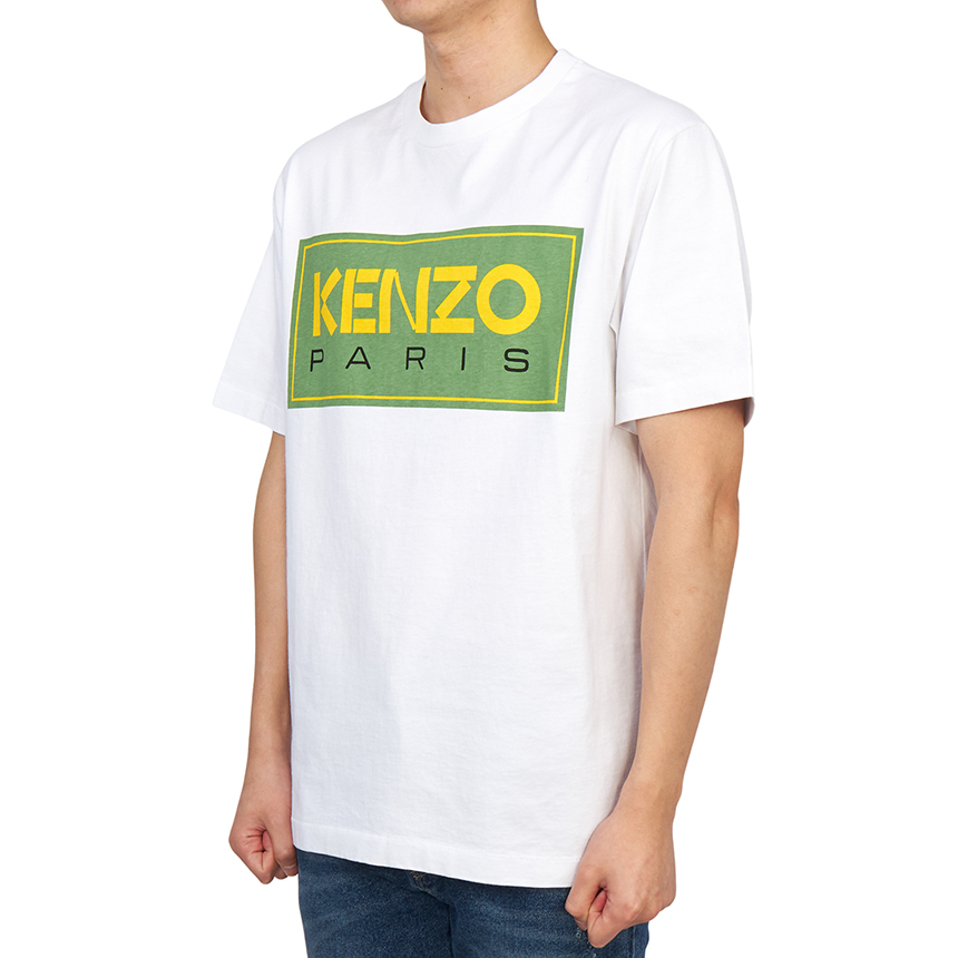 겐조(KENZO) 로고 남자 반팔티셔츠 클래식핏 5TS413 4SY 01 226