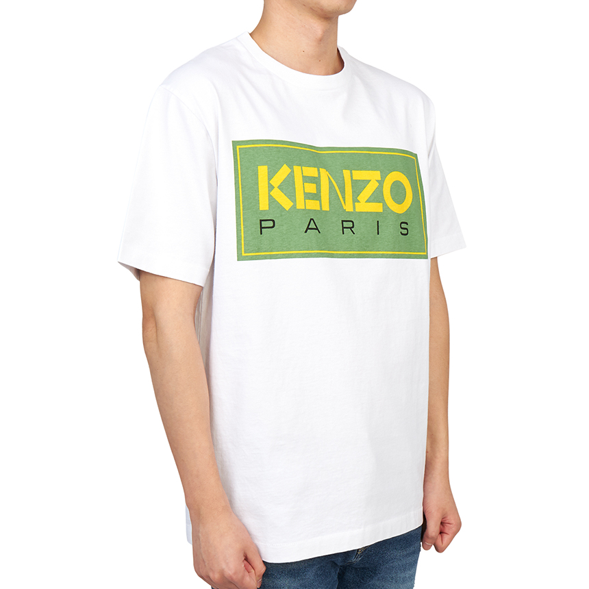 겐조(KENZO) 로고 남자 반팔티셔츠 클래식핏 5TS413 4SY 01 226