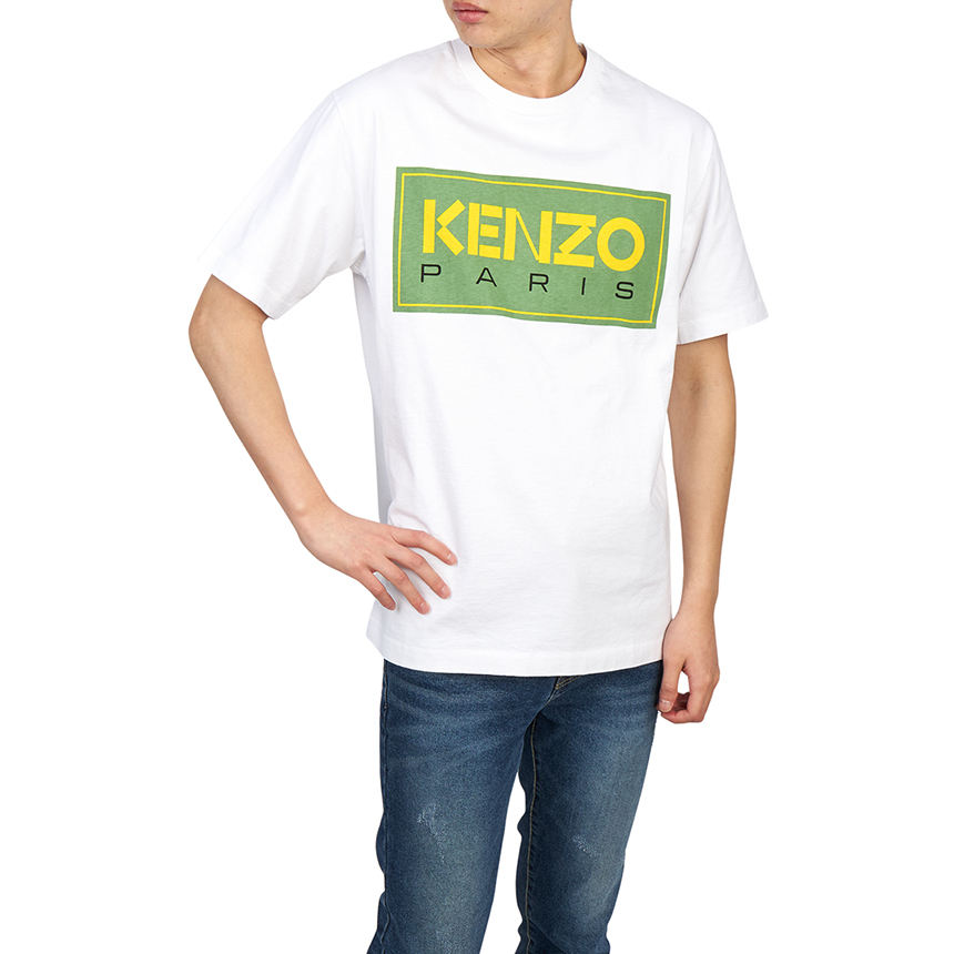 겐조(KENZO) 로고 남자 반팔티셔츠 클래식핏 5TS413 4SY 01 226
