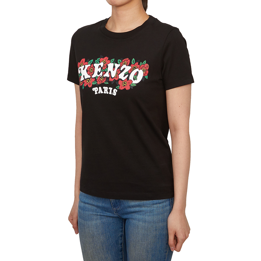 겐조(KENZO) 버디 마켓 여성 반팔티셔츠 FF52TS1494SO 99J