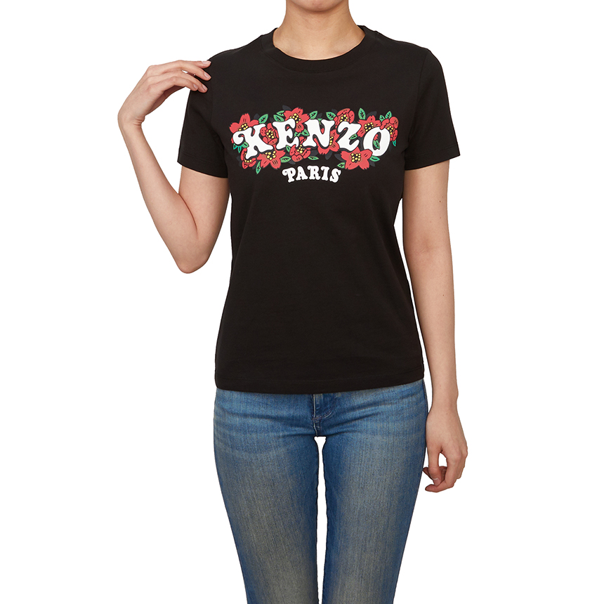 겐조(KENZO) 버디 마켓 여성 반팔티셔츠 FF52TS1494SO 99J