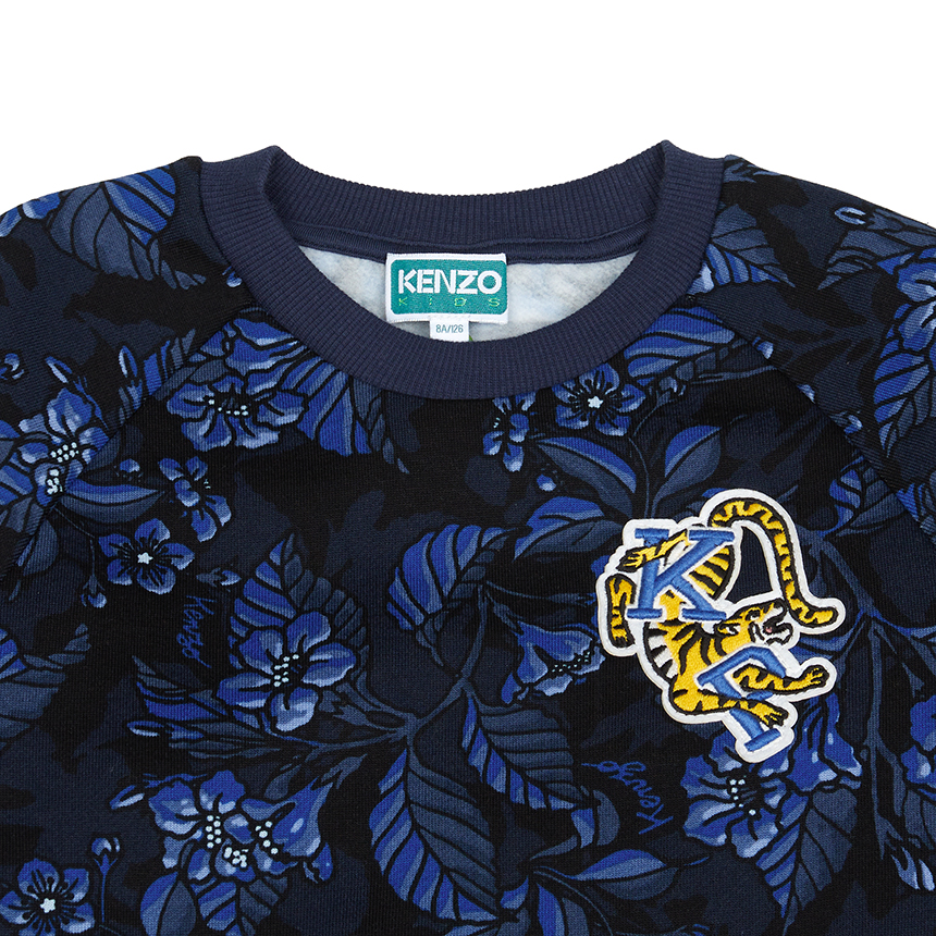 겐조키즈(KENZO KIDS) 기모 맨투맨 K60768 84A 6A12A