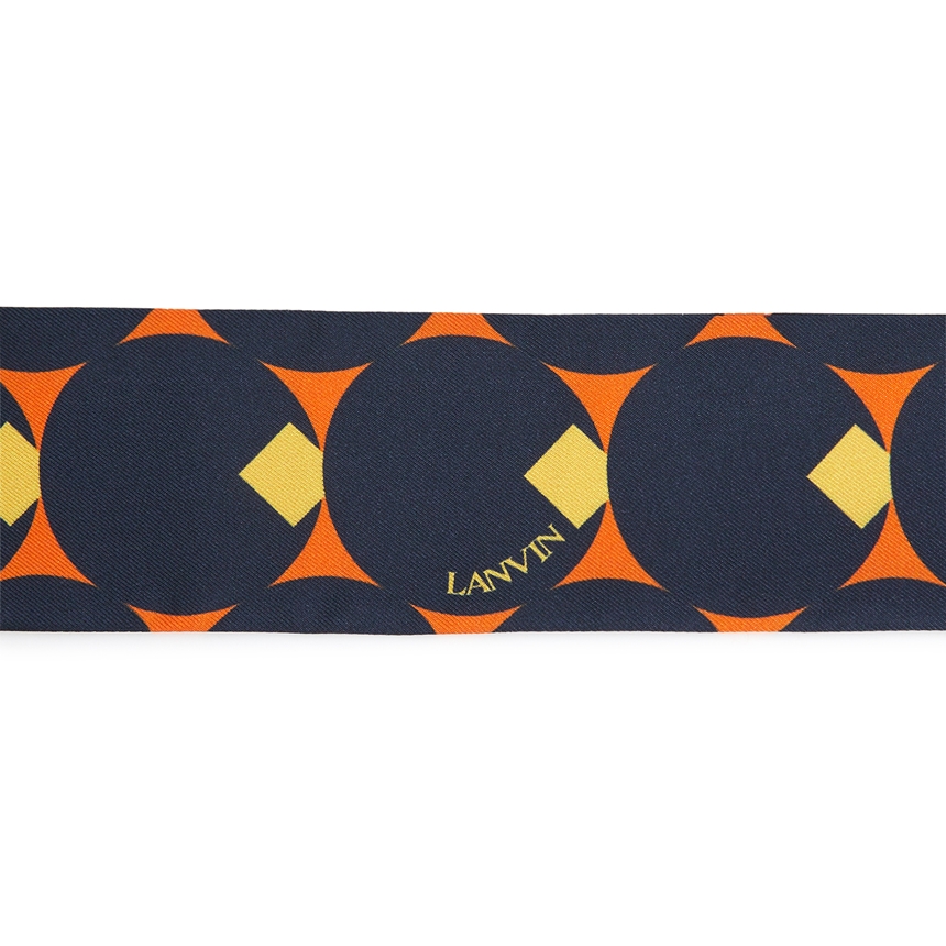 랑방(LANVIN) 로고 공용 실크 스카프 6L5120 SP515 1