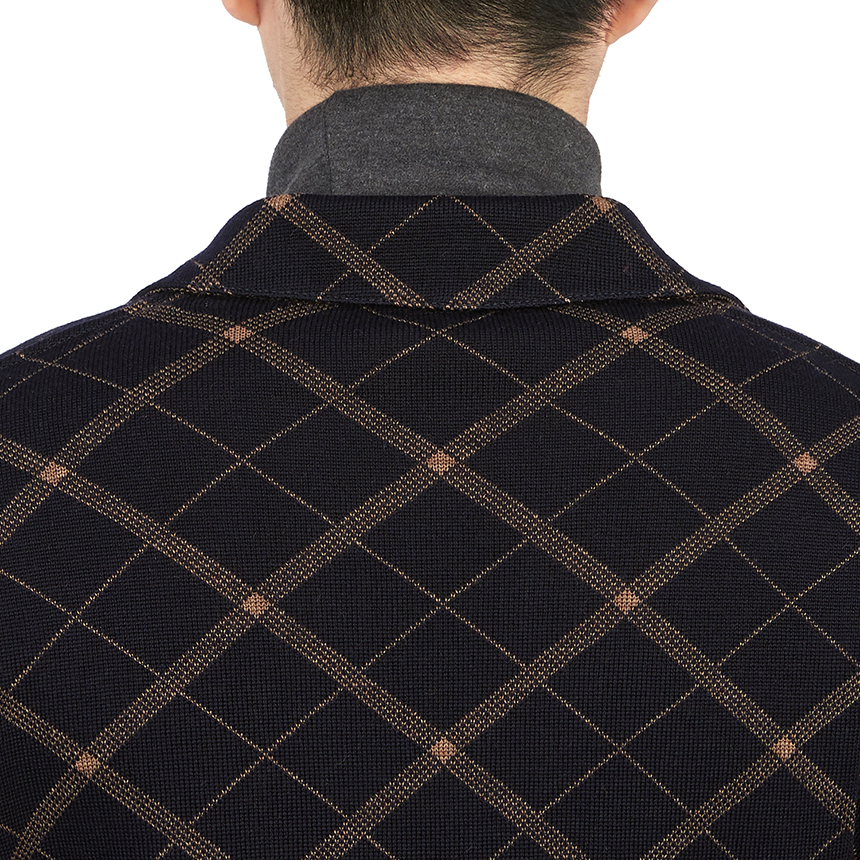 라르디니(LARDINI) 다이아몬드 남자 울 자켓 컴포터블핏 IRLJM56 IR59010 850