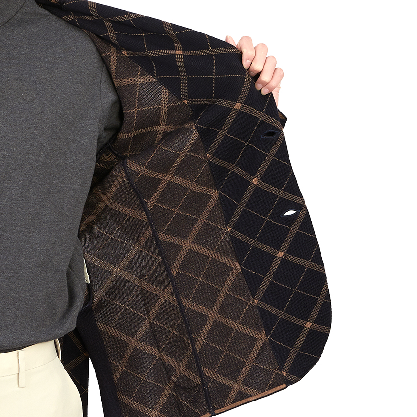라르디니(LARDINI) 다이아몬드 남자 울 자켓 컴포터블핏 IRLJM56 IR59010 850