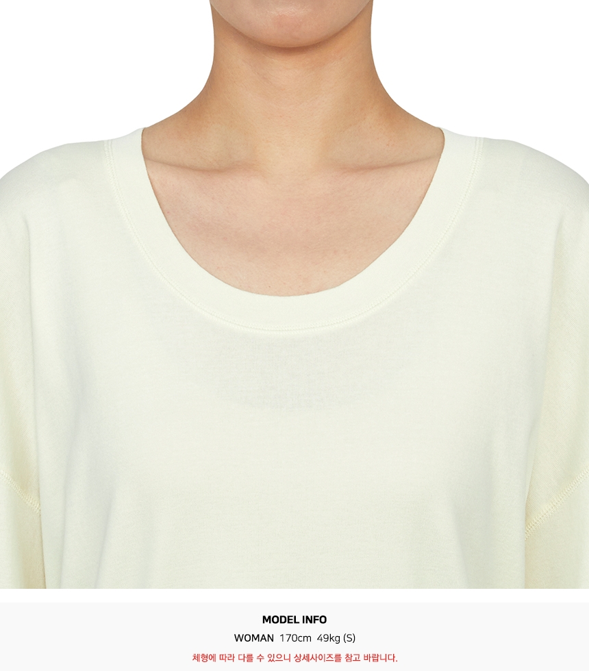 르메르(LEMAIRE) 여성 반팔티셔츠 TO1146 LJ1016 500