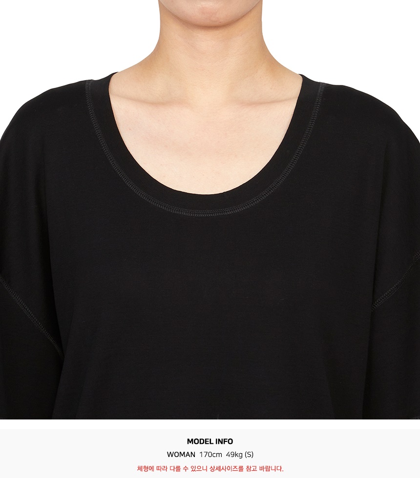 르메르(LEMAIRE) 여성 반팔티셔츠 TO1146 LJ1016 999