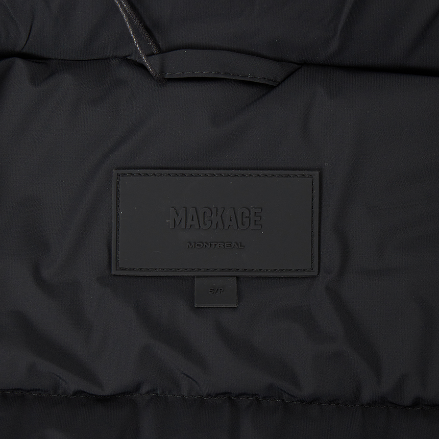 맥케이지(MACKAGE) 코랄리아 시티 여성 롱 패딩 점퍼 CORALIA CITY BLACK