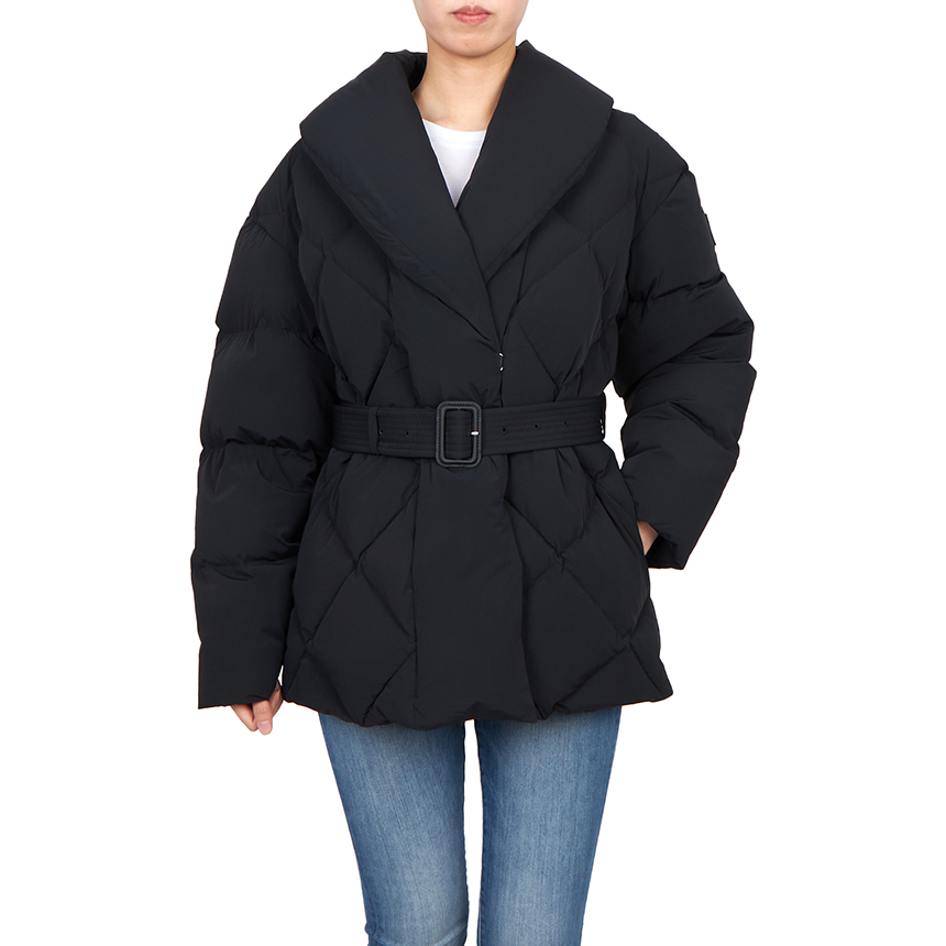 맥케이지(MACKAGE) 올리브 여성 패딩 점퍼 OLIVE BLACK