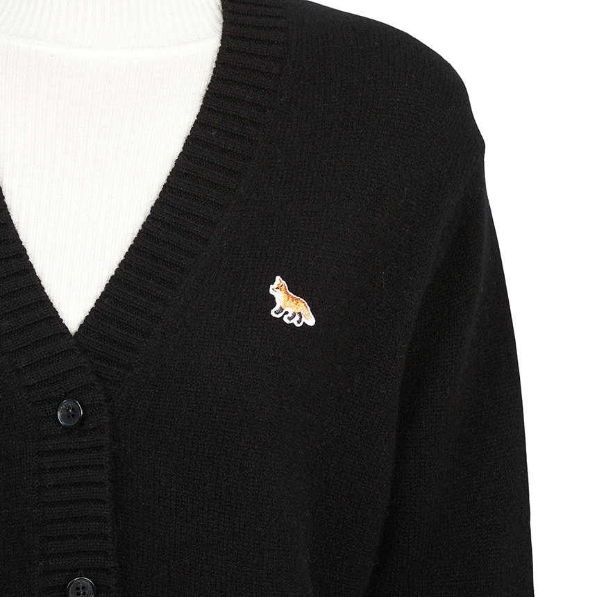 메종키츠네(MAISON KITSUNE) 베이비 폭스 여성 가디건 HW00503KT1006 P199