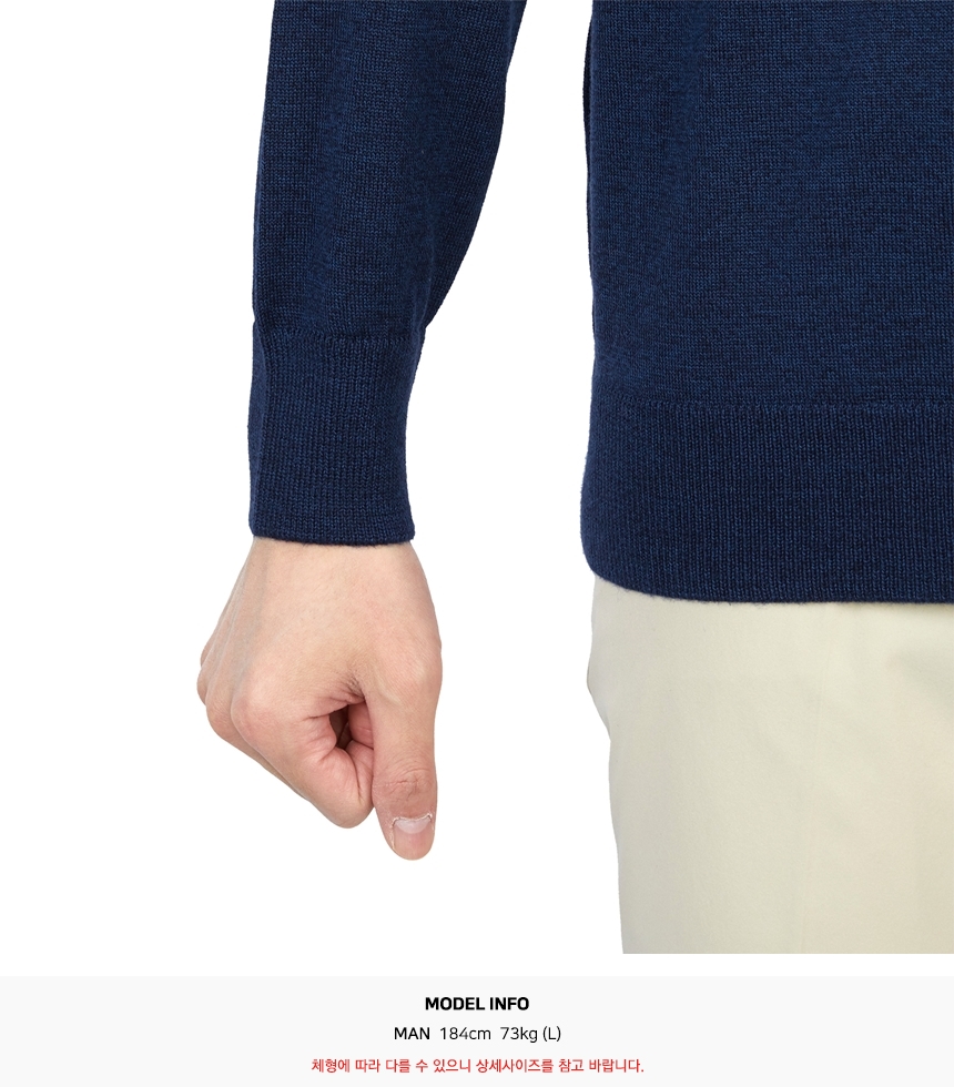 메종키츠네(MAISON KITSUNE) 남성 니트 KM00501KT1036 H481