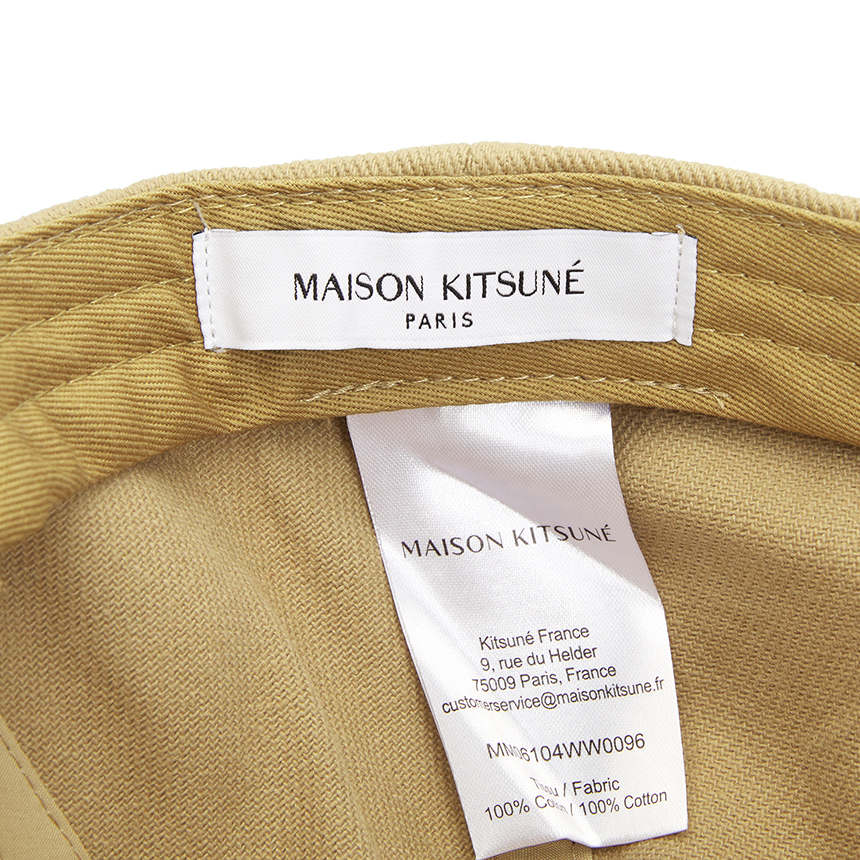 메종키츠네(MAISON KITSUNE) 폭스헤드 캡모자 (남여공용) MM06104WW0096 0054