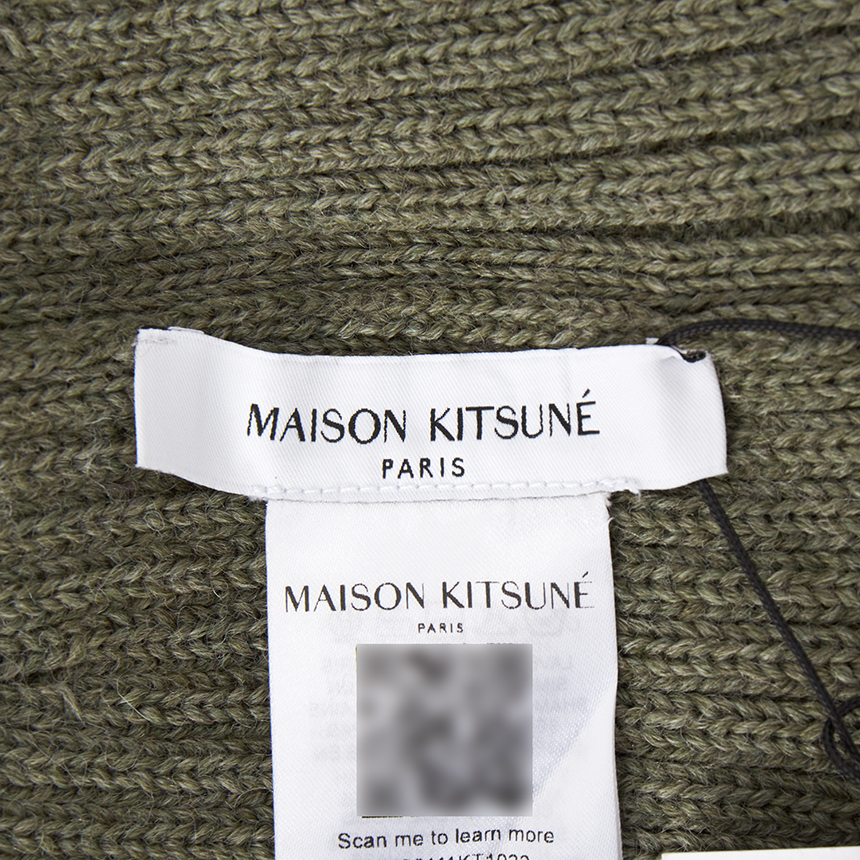 메종키츠네(MAISON KITSUNE) 볼드 폭스헤드 비니 (남여공용) MM06111KT1022 P131
